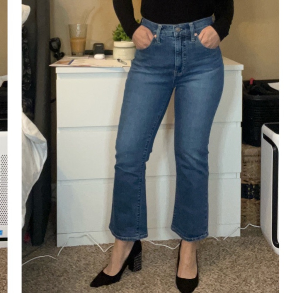 Gap high rise kick fit